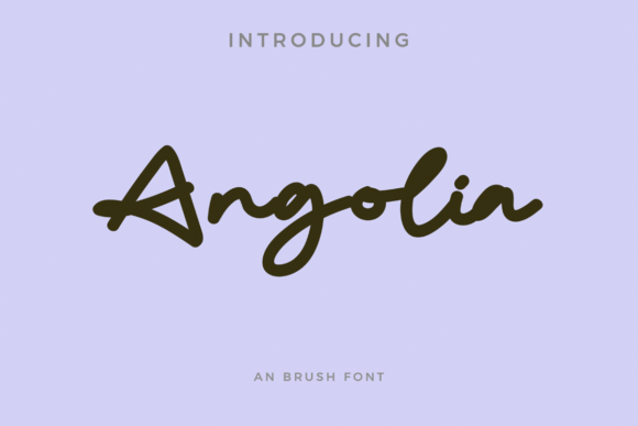 Angolia: A Script Font for Business Branding