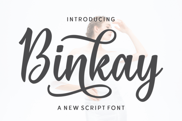 Binkay: A Stylish Script Font for Business
