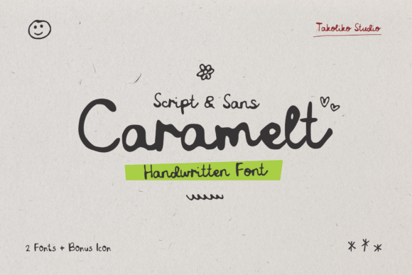 Caramelt: A Whimsical Script for Creative Projects