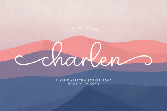 Charlen: A Handwritten Font for Creative Publishing