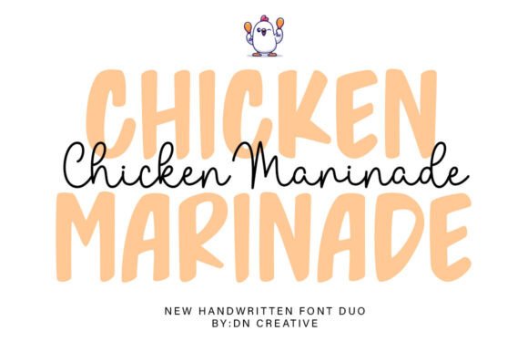 Chicken Marinade Duo Font Review