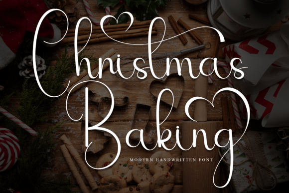 Christmas Baking Font