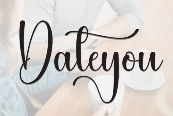 Dateyou: A Stylish Script Font