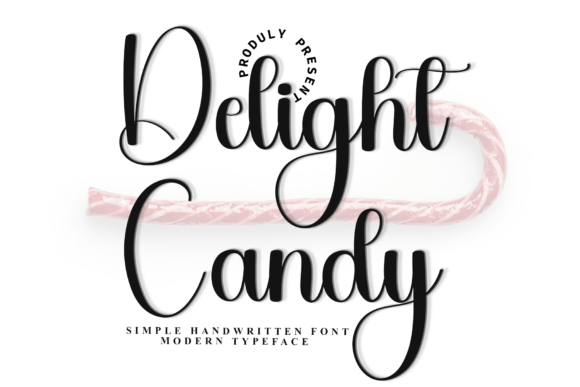 Delight Candy Font for Web Design