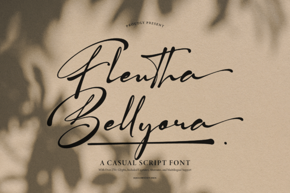 Flentha Bellyora: A Script Font for Business