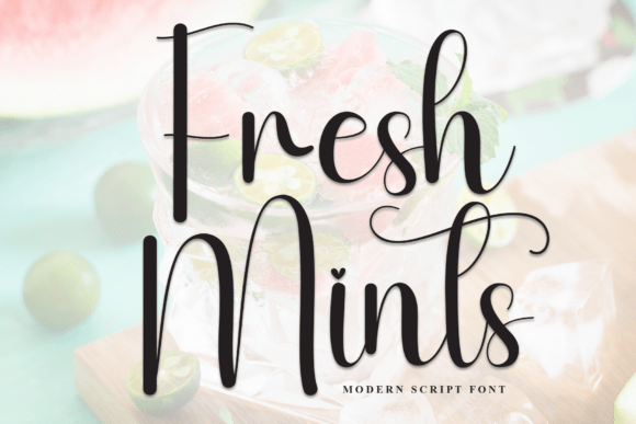 Fresh Mints Font for Elegant Branding