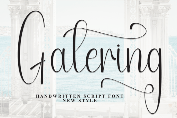 Gatering: A Stylish Script Font