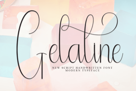 Gelatine: A Stylish Script Font