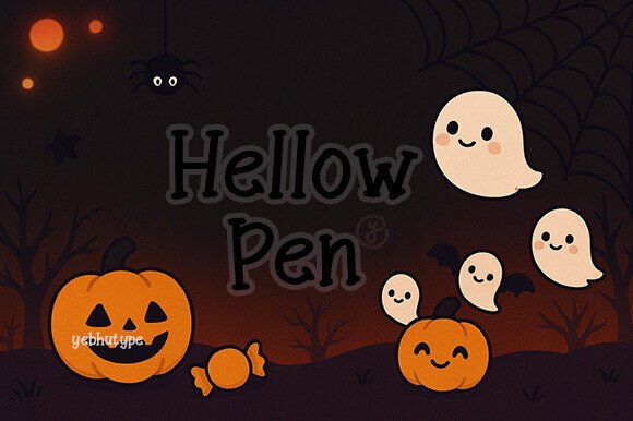 Hellow Pen: A Warm Script Font