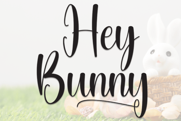 Hey Bunny: A Stylish Script Font