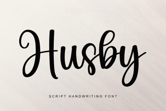 Husby: A Stylish Script Font
