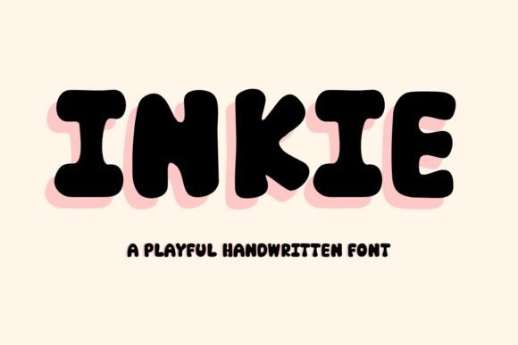 Inkie: A Whimsical Font for Business Branding