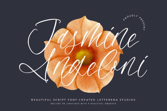 Jasmine Angeloni Font: Elevating Brand Design with a Touch of Elegance