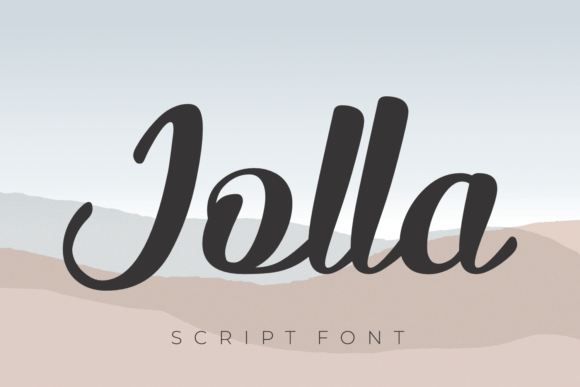 Jolla: A Beautiful Script Font