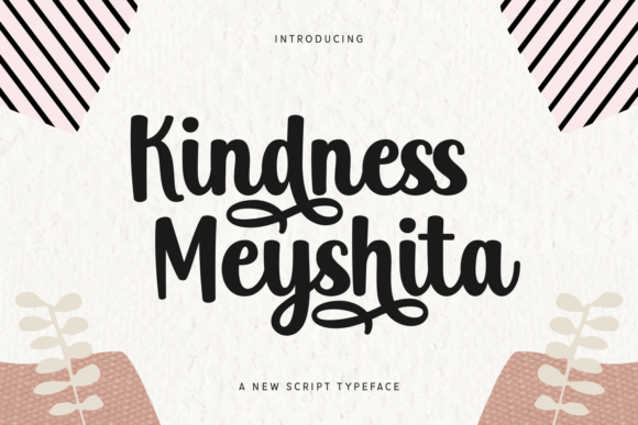Kindness Meyshita: A Cheerful Script Font