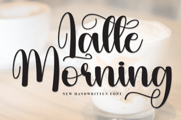 Latte Morning Font for Web Design