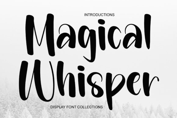 Magical Whisper Font for Elegant Design