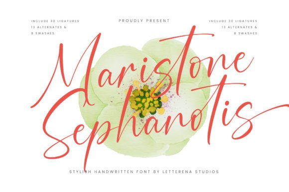 Maristone Sephanotis – Elegant Script Font