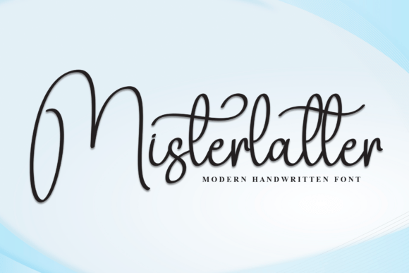 Misterlatter: Elegant Script Font