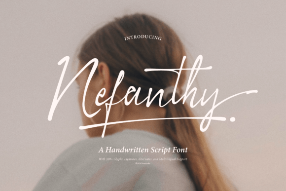 Nefanthy: A Magical Script Font
