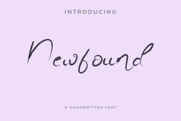 Newfound: A Script Font for Creative Web Design