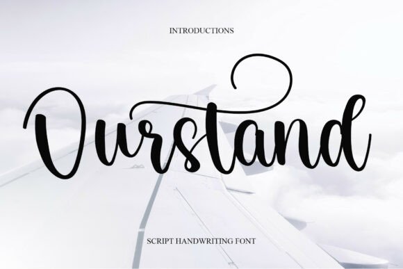 Ourstand: A Stylish Script Font for Business Branding