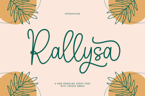 Rallysa: A Script Font for Business Branding