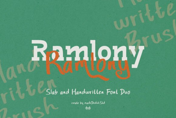 Ramlony Duo: A Script Font for Refined Branding