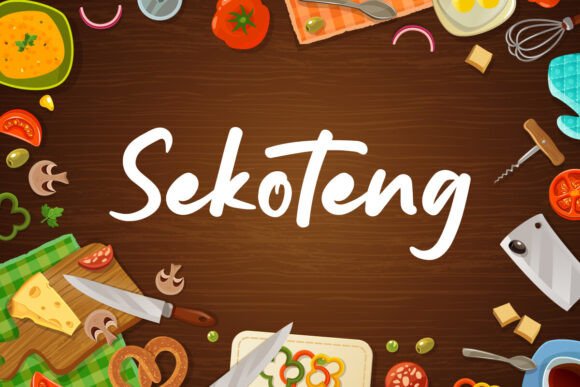 Sekoteng: A Bold Script for Creative Brands