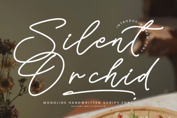 Silent Orchid Font: Elegant Script for Creative Projects