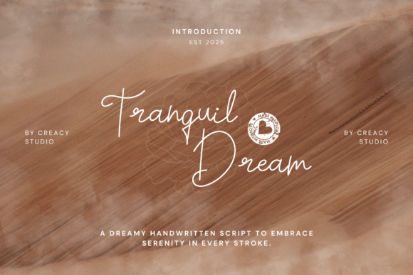 Tranquil Dream Font